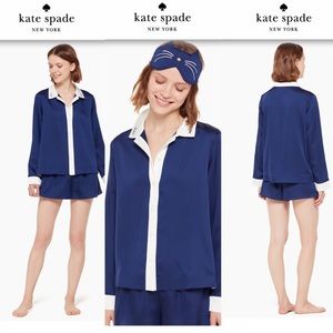 SOLD ⛔️ Kate Spade Cat Nap Pajama 3 Piece Set